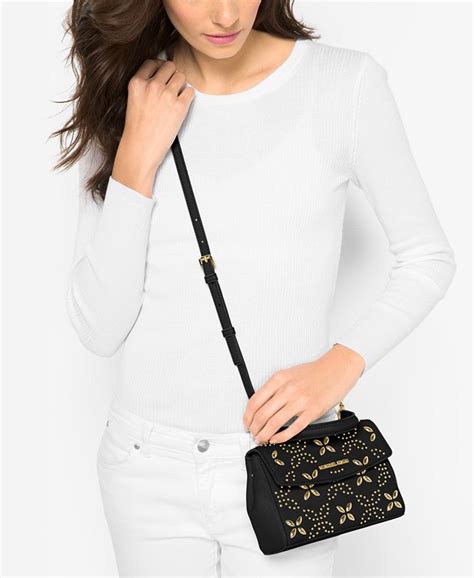 michael michael kors ava mini crossbody on people